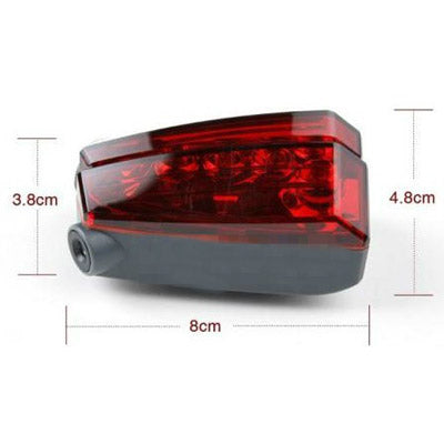 Feu vélo arrière avec laser piste cyclable lumineuse - #5