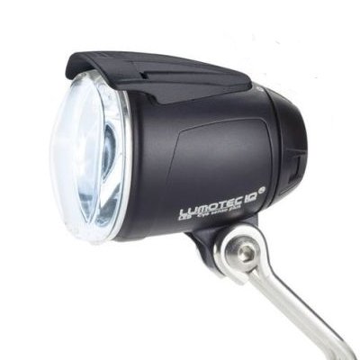 fahrradbeleuchtung lumotec Busch Muller Cyo Premium Senso Plus 80 Lux Beleuchtung an Fahrradgabel