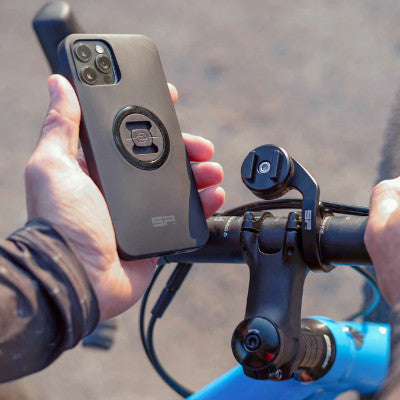 mountainbike halterung iphone SP Connect Lenkerhalterung für Telefone auf Gravel- und Mountainbikes