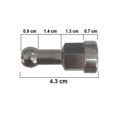 Fixations remorque vélo mono roue pour axe plein - Par 2  - #2