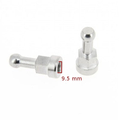 Fixations remorque vélo mono roue pour axe plein - Par 2  - #3