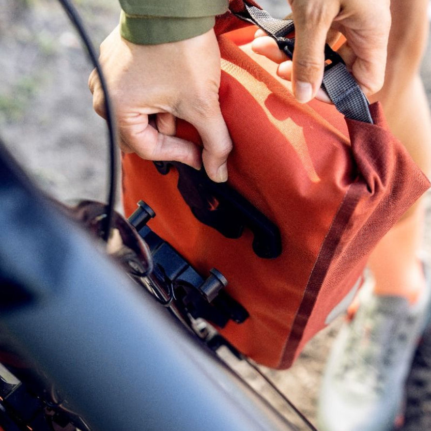 Sacoche vélo bikepacking Ortlieb sur fourche Fork Pack Plus 5.8L - #6