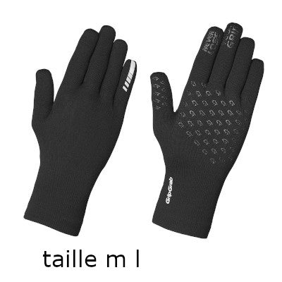 GripGrab Thermal tricot Paire de gants vélo waterproof contre le froid