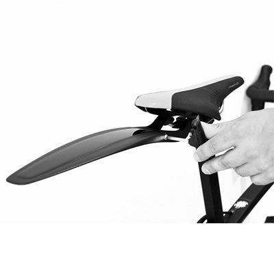 Support VTT Airtag Garde Boue Arrière Mini Stealth Noir Suspension Support VTT Airtag Garde Boue Arrière Mini Stealth Noir Suspension