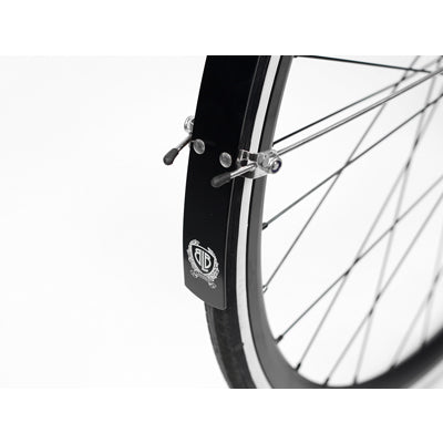 Garde boue noir mat vélo 28 pouces course et ville Classic BLB - #4