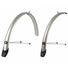 Garde-boue vélo 26 pouces 51 mm argent Towny Polisport - #1