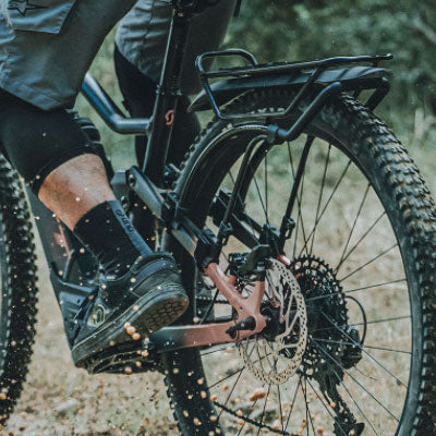schutzblech mit taschenhalterung Topeak TetraRack Fender M2 Schutzblech unter MTB-Gepäckträger M2