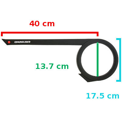 Garde chaine vélo clipsable mono-plateau 38 dents Hebie - #3