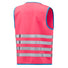 Gilet de sécurité enfant à vélo haute visibilité rose Wowow - #4