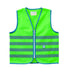 Gilet de sécurité enfant à vélo haute visibilité vert Wowow - #1
