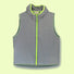 Gilet réfléchissant gris pour hommes Darknight Go Fluo