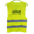 Goodie Lecyclo Gilet de sécurité vélo jaune fluo