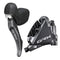 Manette et étrier de frein à disque hydraulique Shimano GRX RX-810 Mono