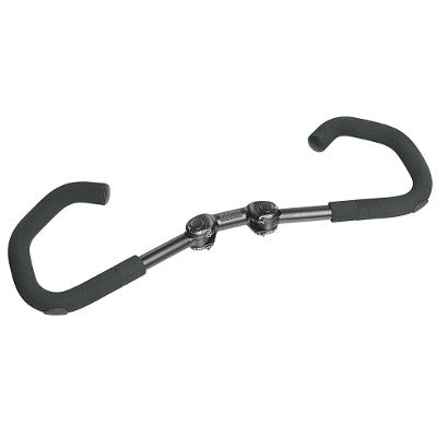 Guidon papillon en alliage d'aluminium avec accessoires en éponge Poignées flexibles pour Riser Guidon papillon en alliage d'aluminium avec accessoires en éponge Poignées flexibles pour Riser