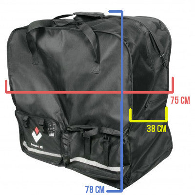 Housse De Protection Vélo Cargo Oxford 600D Imperméable - 270x75x100cm Résistante Hiver