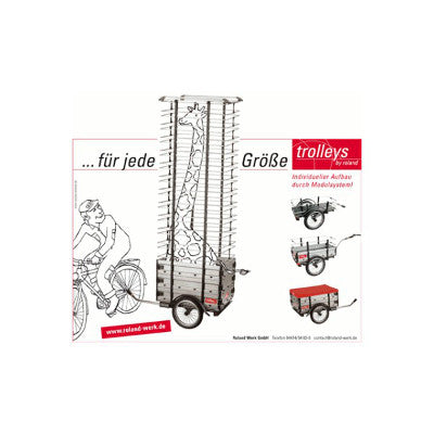 Jeux de parois pleines pour remorque vélo Roland Trolley M - #3