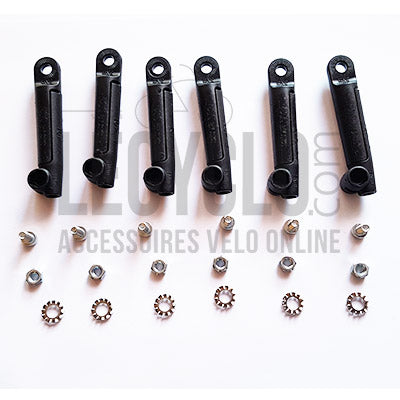 Kit d\'adaptateurs pour garde boue à tringles SKS - 6 unités - #4