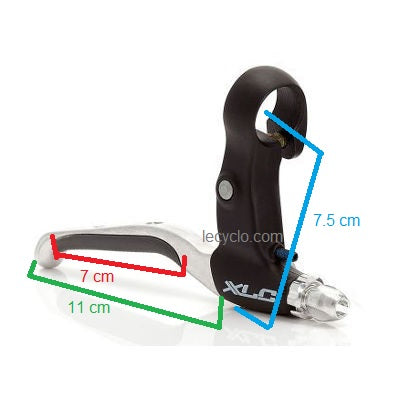 Leviers de frein de vélo revêtement caoutchouc - La paire - #3