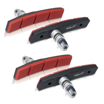 CNC Ensemble de freins V Brake pour vélo de montagne, frein en V pour avant/arrière, freins à traction linéaire pour VTT, BMX, vélo de route, freins cantilever CNC Ensemble de freins V Brake pour vélo de montagne, frein en V pour avant/arrière, freins à traction linéaire pour VTT, BMX, vélo de route, freins cantilever