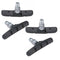 Lotto 4 pastiglie freno bici V-Brake per anteriore e posteriore 70 mm