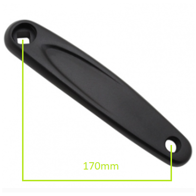 Bras De Manivelle Gauche Vélo 170mm - Alliage Aluminium 6061, Trou Carré, Compatible Pédalier Standard - Pièce Rechange VTT & Route - 13