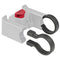 Paire de colliers guidon pour fixation Klickfix diamètre 35 mm - #1