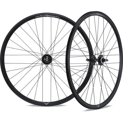 Paire de roues noires flipflop vélo fixie 28 X-Press Miche - #1