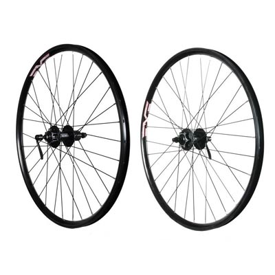 Paire Roues Fat Bike 26x4 – JZsports – Frein à Disque – Aluminium (Noir)