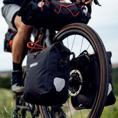 Ortlieb Gravel Pack Sacoches bikepacking porte-bagage avant et arrière