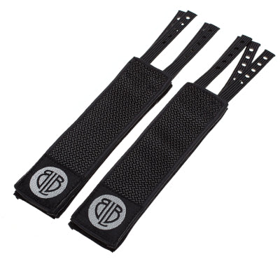 Paire de straps noirs pour pédales de vélo fixie et BMX BLB - #1
