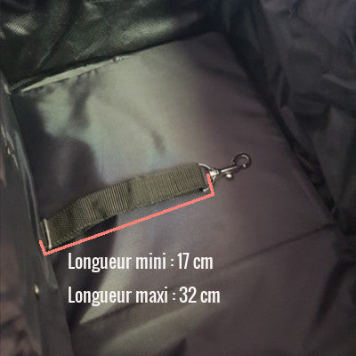 Panier avant De Luxe pour transport du chien à vélo - #6