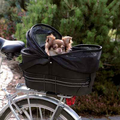 Panier pour chien sur porte bagage de vélo - Trixie - #1
