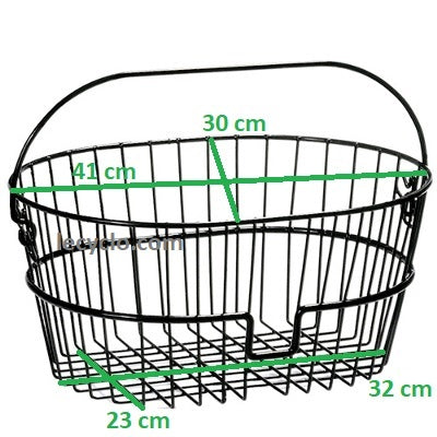 Panier simple métal noir - KlickFix - #2