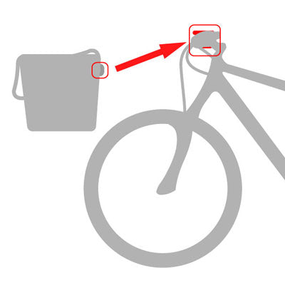 Panier souple sur guidon de vélo Shopper - KlickFix - #2