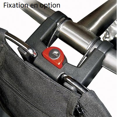 Shopper KlickFix flexibler Fahrradkorb mit Lenkerbefestigung