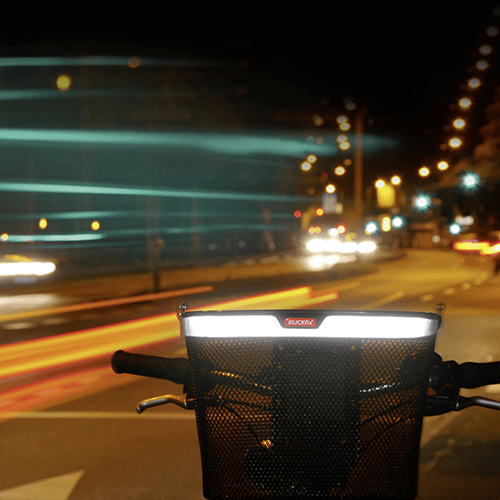 Panier vélo avant avec réflécteur Uni Reflect KlickFix - #3