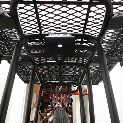 Panier vélo sur porte-bagage arrière California Basil - #6