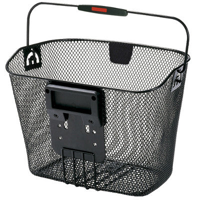 Panier vélo Uni noir pour fixation KlickFix - #2