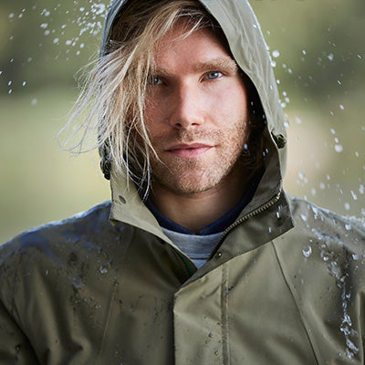 Parka Longue Impermeable Homme Avec Capuche Mi Long Manteau Col