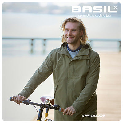 Parka impermeable hombre Mosse Basil negro – Spring Bikes