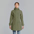 Parka pluie chaud et élégant vert olive pour femmes Mosse Basil - #2
