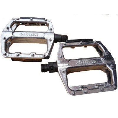 fixie pedale Wellgo Larges pédales plateformes métal pour vélo BMX et fixie 9/16