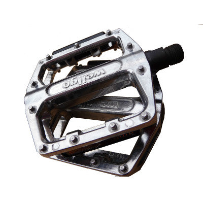 bmx pedale metall Wellgo Breite Metall-Plattform-Pedale für BMX- und Fixie-Rad 9/16