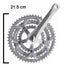 Pédalier triple plateaux vélo 9 vitesses 30/42/52 dents - #2