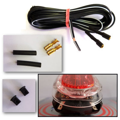 Phare arrière SECULA sur garde boue vélo sur dynamo - BUSCH - #4