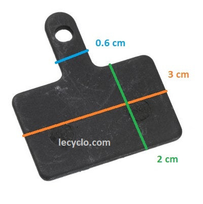 Plaquettes organiques avec Kevlar frein disque compatible Deore - #4