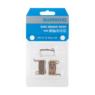 Shimano M06 Paire de plaquettes de frein vélo métalliques de rechange