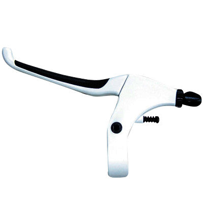 Poignée de frein de vélo confort blanche - #6