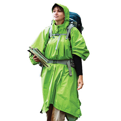 Poncho-Tarp en nylon thermocollé vert Sea To Summit - #5