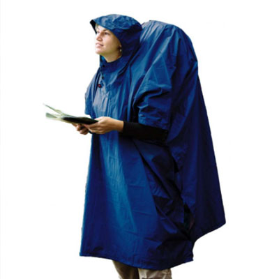 Poncho-Tarp en nylon thermocollé vert Sea To Summit - #6